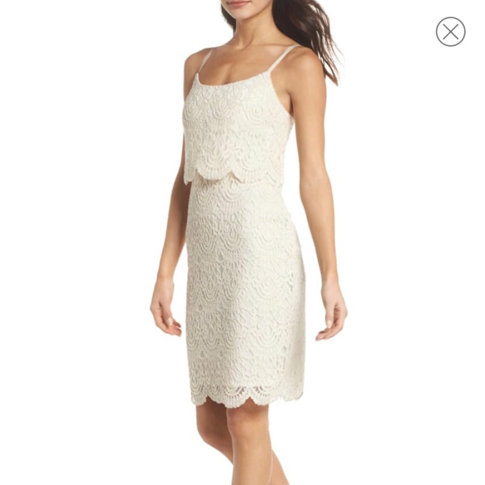 ALI & JAY Barnsdall Afternoon Tiered Lace Dress